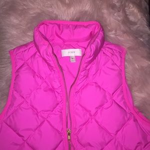 J crew puffer vest